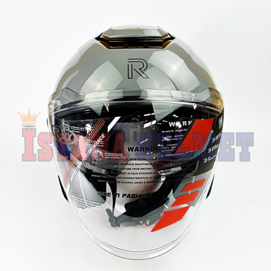 R-SIX REVOLT X GORILLA GREY (XL)