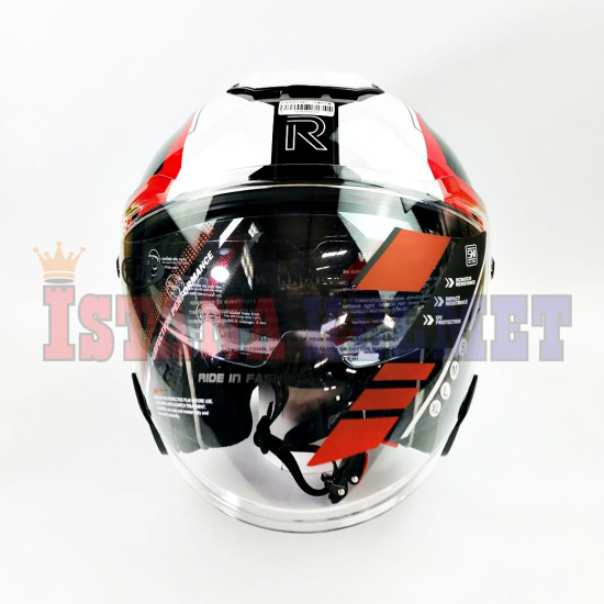 R-SIX REVOLT X # GS ELITE WHITE (L)