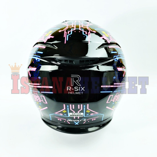 R-SIX REVOLT X # NEON BLACK (L)