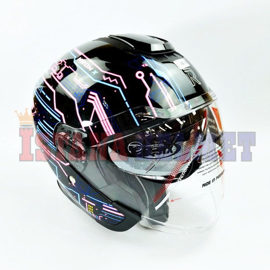 R-SIX REVOLT X # NEON BLACK (L)