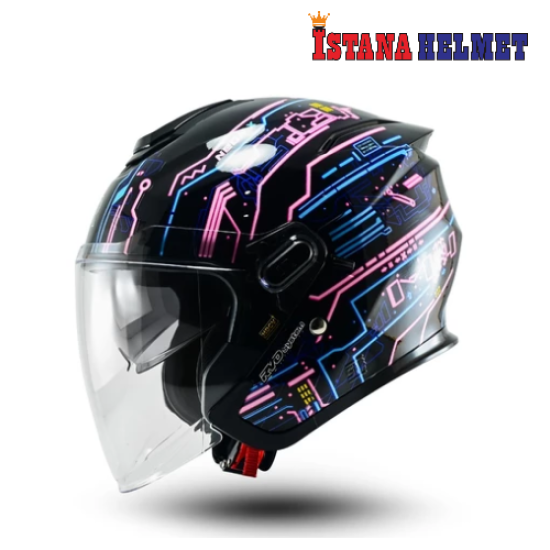 R-SIX REVOLT X # NEON BLACK (L)