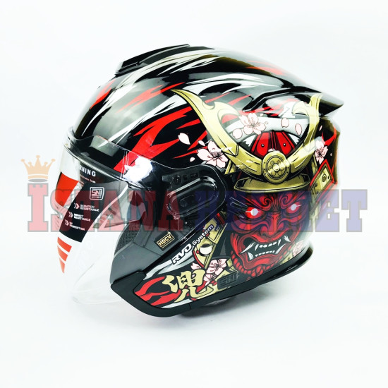 R-SIX REVOLT X # SAMURAI BLACK (XL)