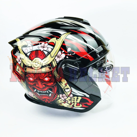 R-SIX REVOLT X # SAMURAI BLACK (XL)