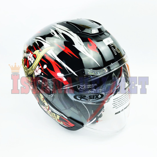 R-SIX REVOLT X # SAMURAI BLACK (XL)
