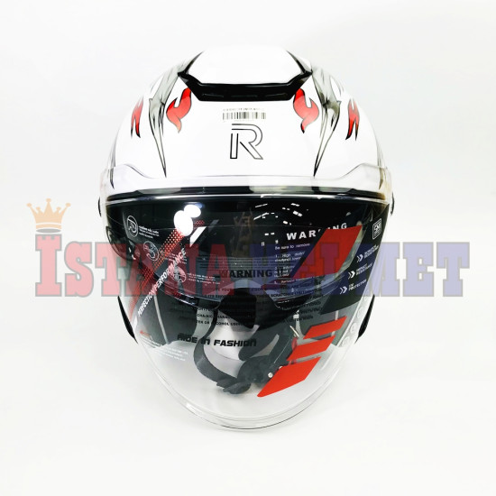 R-SIX REVOLT X # SAMURAI WHITE (XL)