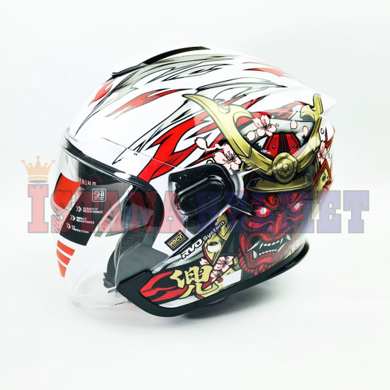 R-SIX REVOLT X # SAMURAI WHITE (XL)