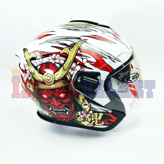 R-SIX REVOLT X # SAMURAI WHITE (XL)