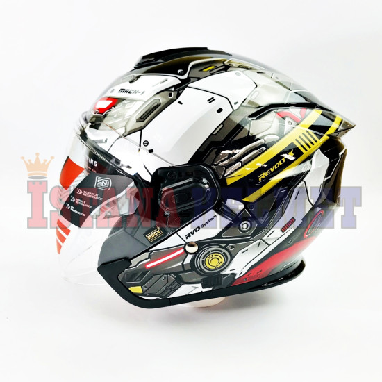 R-SIX REVOLT X # SENTINEL BLACK (XL)