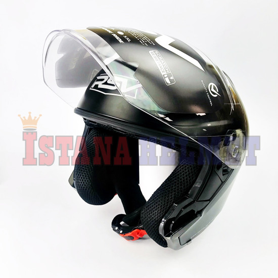 RSV WINDBREAKER BLACK DOFF (L)