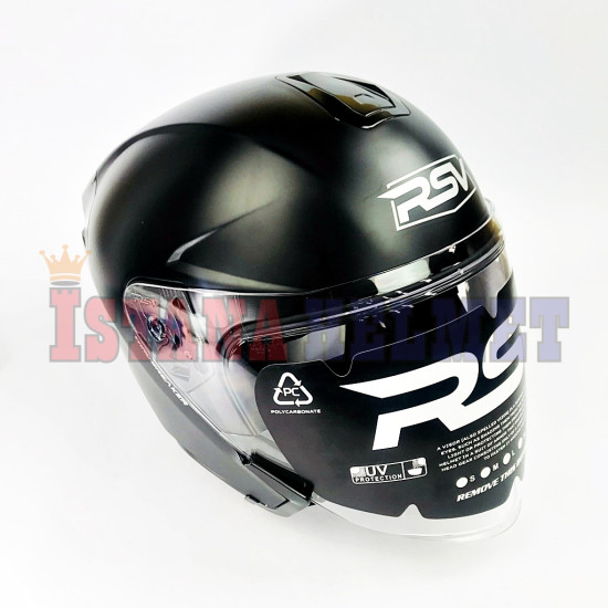 RSV WINDBREAKER BLACK DOFF (L)