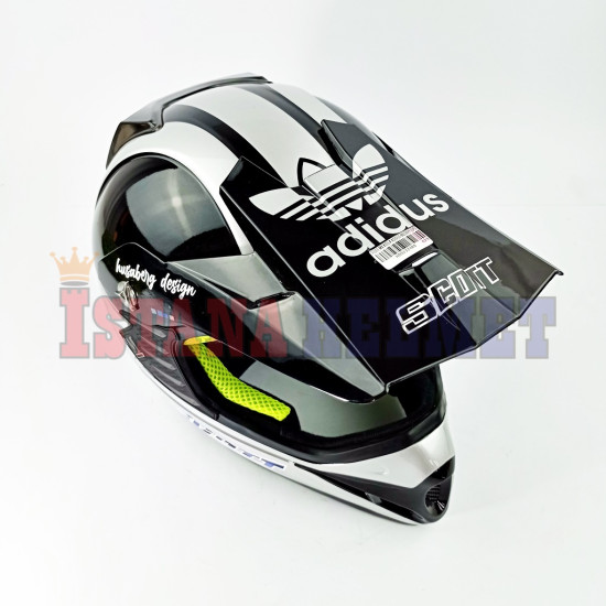 SCOTT MX KIDS # ADIDUS BK/GRY (GP)