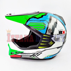 SCOTT MX KIDS # GUNDAM BK/GRN (GP)