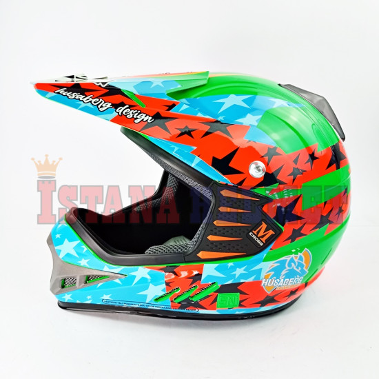 SCOTT MX KIDS # LIBERTY OR/GRN (GP)