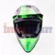 SCOTT MX KIDS # ONE FILE BK/GRN (GP)