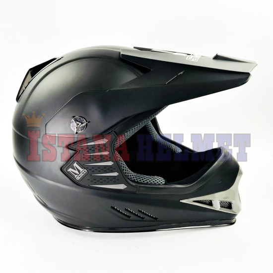 SCOTT MX KIDS SOLID BLACK DOFF (GP)
