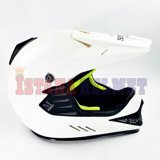 SCOTT MX KIDS SOLID WHITE (GP)