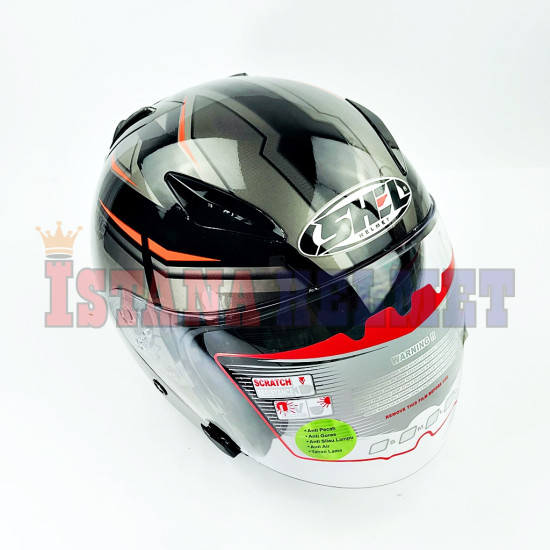 SHEL ROVER # R-815 BK/OR (L) GP