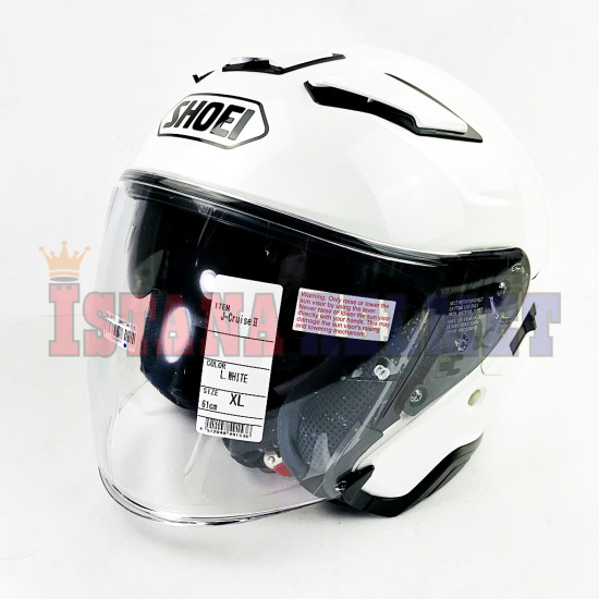 SHOEI J-CRUISE 2 LUMINOUS WHITE (XL)