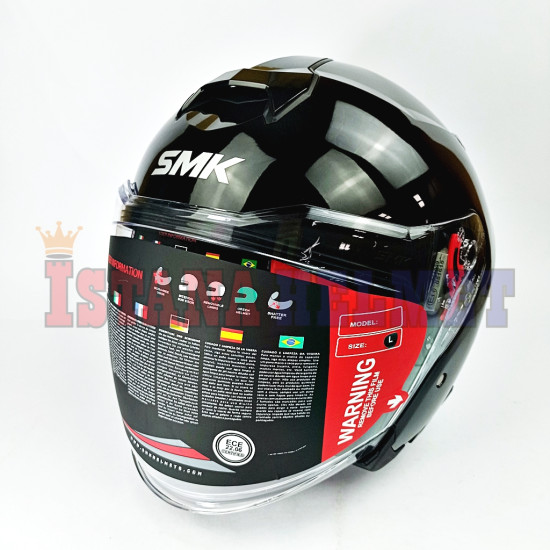 SMK GTJ SOLID BLACK GL200 (L)