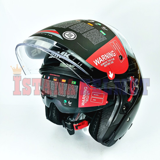 SMK GTJ SOLID BLACK GL200 (L)
