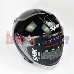 SMK GTJ SOLID BLACK GL200 (XXL)