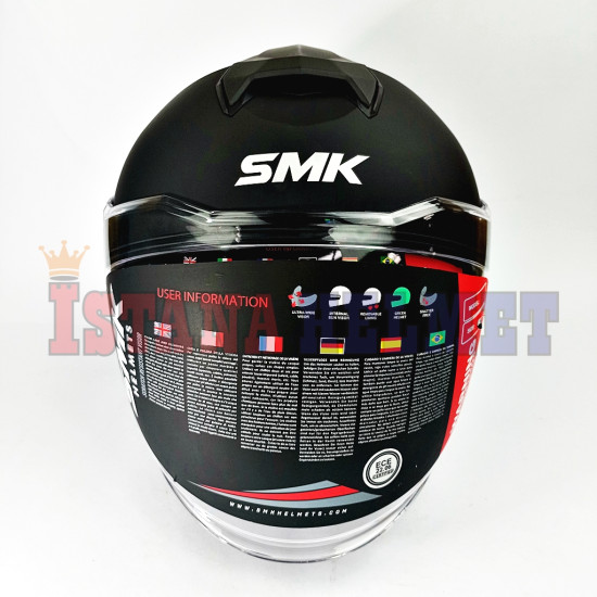 SMK GTJ SOLID MATT BLACK MA200 (L)