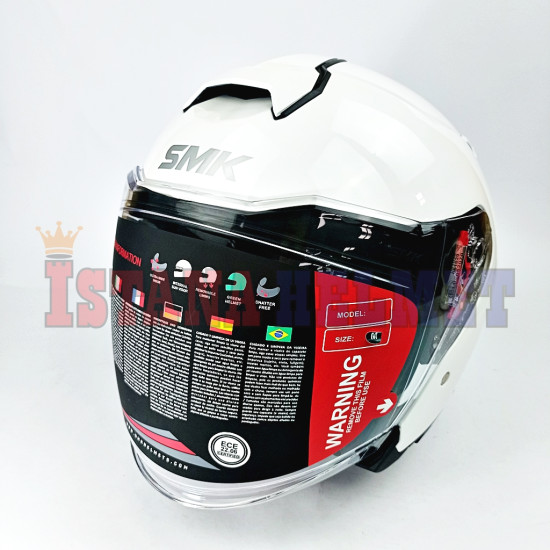 SMK GTJ SOLID WHITE GL100 (L)