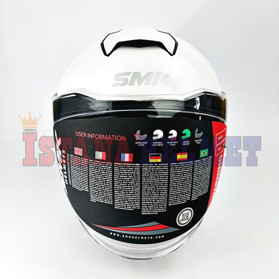 SMK GTJ SOLID WHITE GL100 (L)