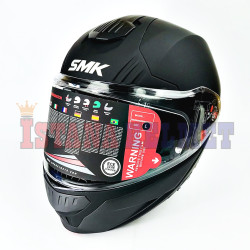 SMK GULLWING MATT BLACK MA200 (L)