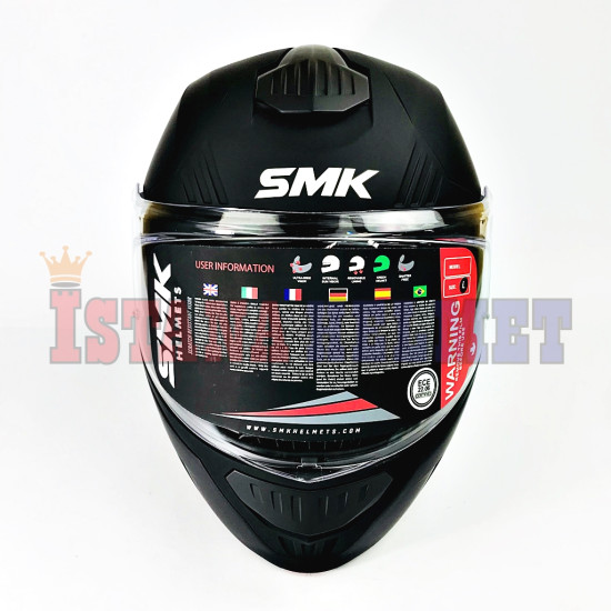 SMK GULLWING MATT BLACK MA200 (L)