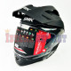 SMK HYBRID EVO BASIC MATT BK MA200 (L)