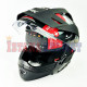 SMK HYBRID EVO BASIC MATT BK MA200 (L)