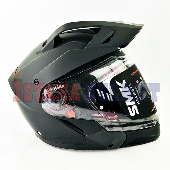 SMK HYBRID EVO BASIC MATT BK MA200 (L)