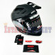 SMK HYBRID EVO BASIC MATT BK MA200 (L)