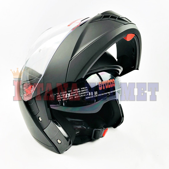 STUDDS TROOPER MATT BLACK (L)
