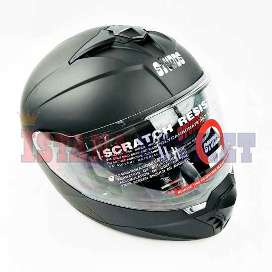 STUDDS TROOPER MATT BLACK (L)