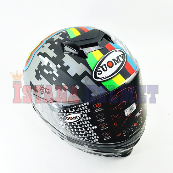 SUOMY STELLAR REP # RAINBOW MT (XL) SUOMY STELLAR REP # RAINBOW MT (XL)