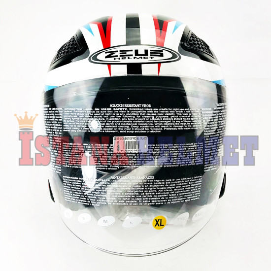 ZEUS 610 # BK/0027 RD-BL (M) CV