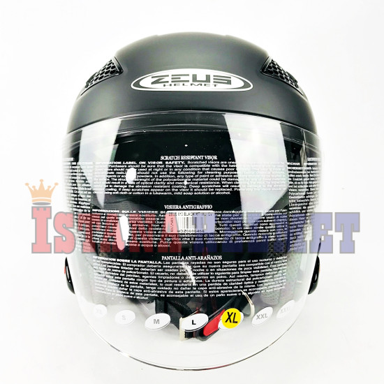 ZEUS 610 BLACK MATT (XXL) CV