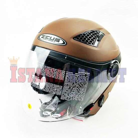 ZEUS 610 BROWN MATT (XL) CV