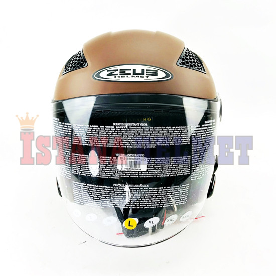 ZEUS 610 BROWN MATT (XL) CV