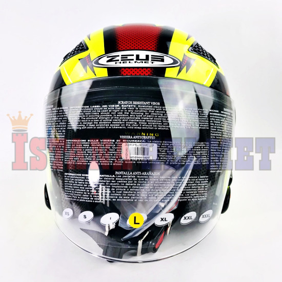 ZEUS 610 # YELLOW/0014 RD (XL) CV