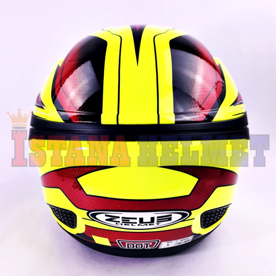 ZEUS 610 # YELLOW/0014 RD (XL) CV