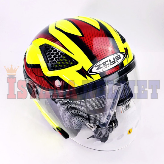 ZEUS 610 # YELLOW/0014 RD (XL) CV
