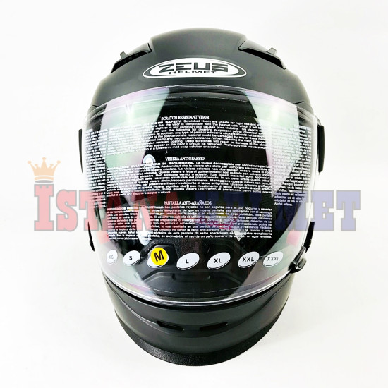 ZEUS 611C BLACK MATT (L) CV