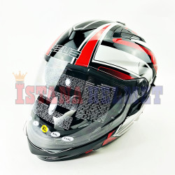 ZEUS 613C # BLACK/AJ6 RD (L) CV
