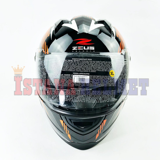 ZEUS 811 # BLACK/AL28 OR (XL) CV