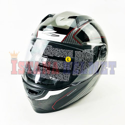 ZEUS 811 # BLACK/AL6 RED (L) CV