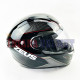 ZEUS 811 # BLACK/AL6 RED (L) CV