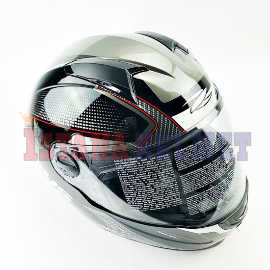 ZEUS 811 # BLACK/AL6 RED (L) CV